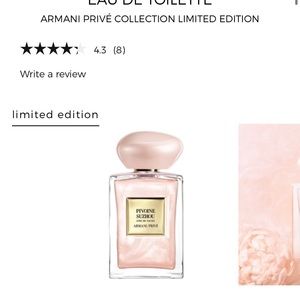Armani PIVOINE SUZHOU Fragrance Brand New